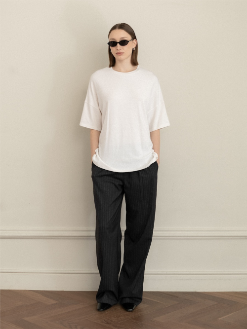 G COZY BOX TEE (IVORY)