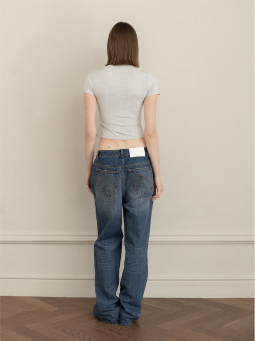 G SOFT BABY TEE (MELANGE GRAY)