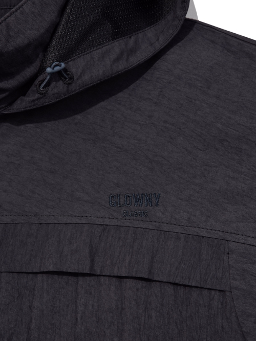 G PACKABLE HOOD JACKET (NAVY)