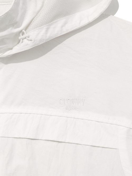 G PACKABLE HOOD JACKET (IVORY)