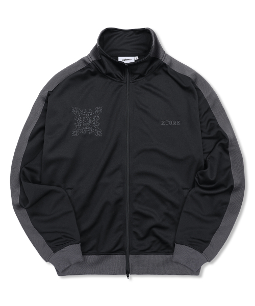 XJ136 엑시스 트랙 집업 (BLACK)