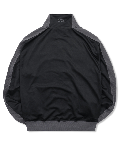 XJ136 엑시스 트랙 집업 (BLACK)