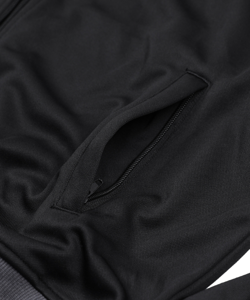 XJ136 엑시스 트랙 집업 (BLACK)