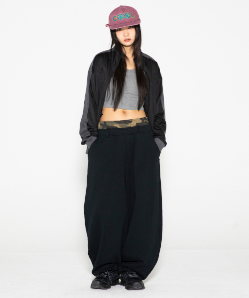 XJ136 엑시스 트랙 집업 (BLACK)