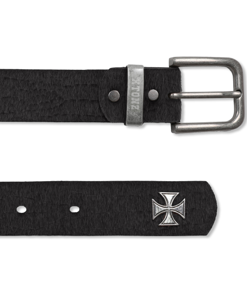 XTA109 파이톤 페이크 레더 벨트 (BLACK)