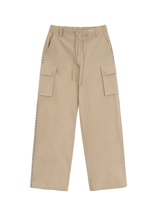 Embroidered Cargo Pants MU2611PT501V