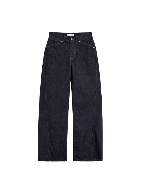 Non Fade Wide Boot Cut Denim Pants MU2611DN501V