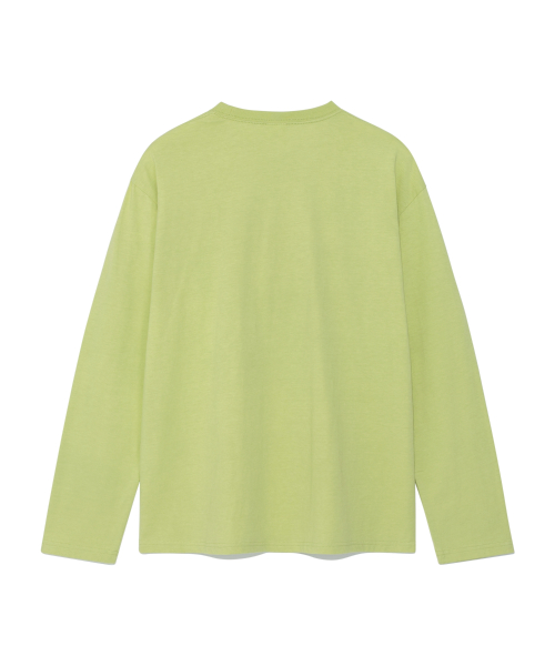 TCM above long sleeve (lime)