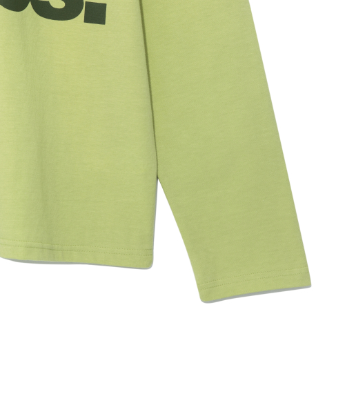 TCM above long sleeve (lime)