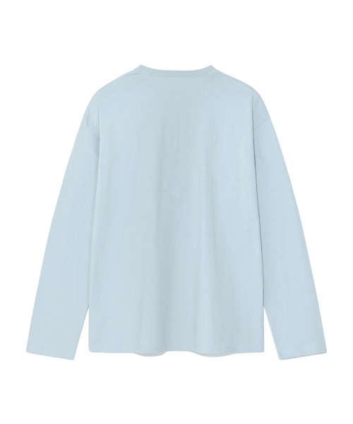 TCM above long sleeve (sky blue)