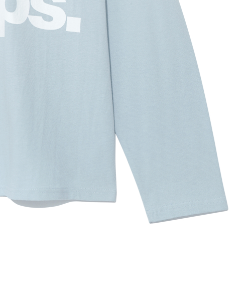 TCM above long sleeve (sky blue)