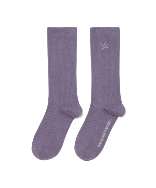 TCM mini logo stitch socks (7 colors)