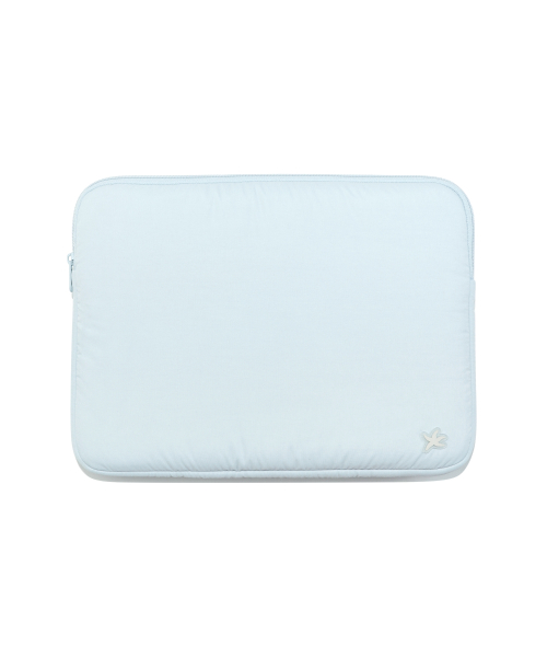 TCM bright logo laptop pouch (sky blue)