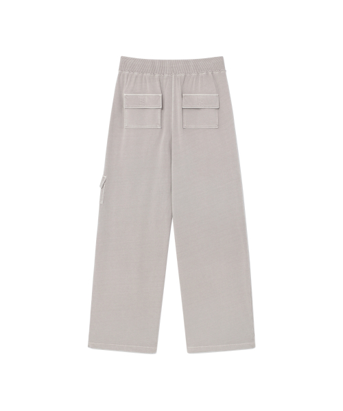 TCM pigment multi cargo sweat pants (light grey)