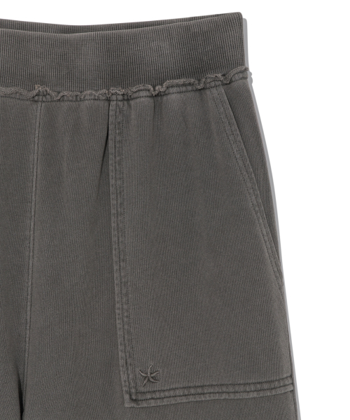 TCM pigment multi cargo sweat pants (charcoal)