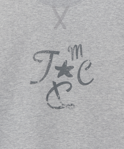 (w) TCM crack string layered long sleeve (grey)