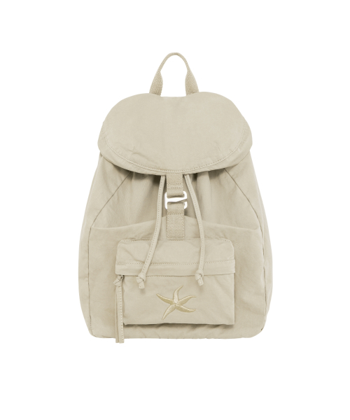 TCM starfish pocket backpack (beige)