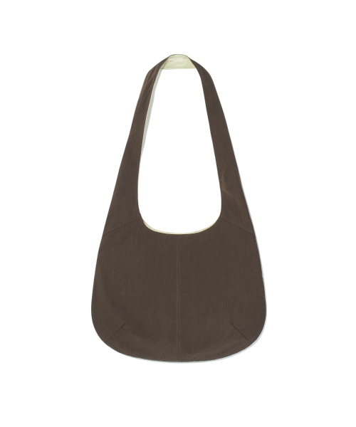TCM curved pocket cross bag (brown)