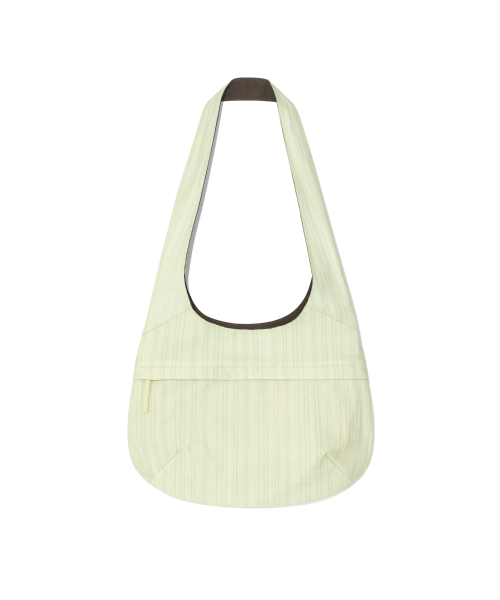 TCM curved pocket cross bag (brown)