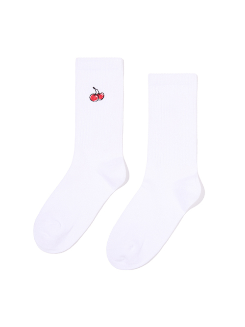 KIRSH BASIC CHERRY POINT SOCKS 5 PACK [WHA]