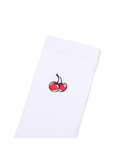 KIRSH BASIC CHERRY POINT SOCKS 5 PACK [WHA]