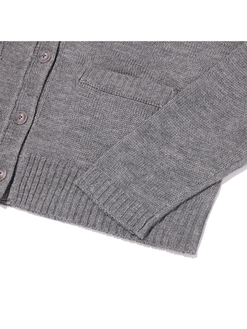 SMALL CHERRY BASIC CARDIGAN [GYM]