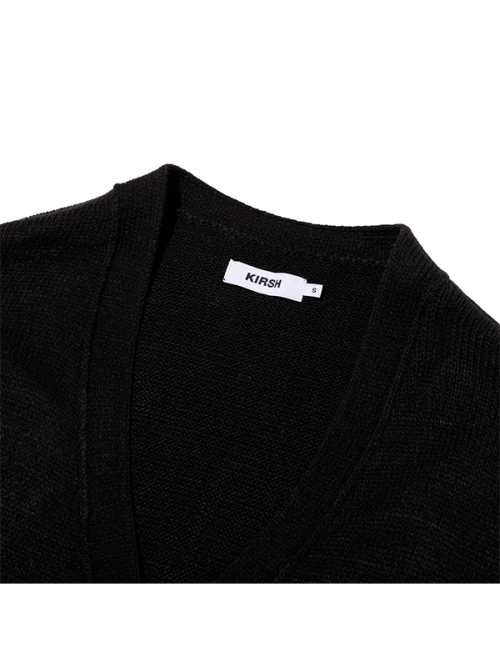 SMALL CHERRY BASIC CARDIGAN [BKA]