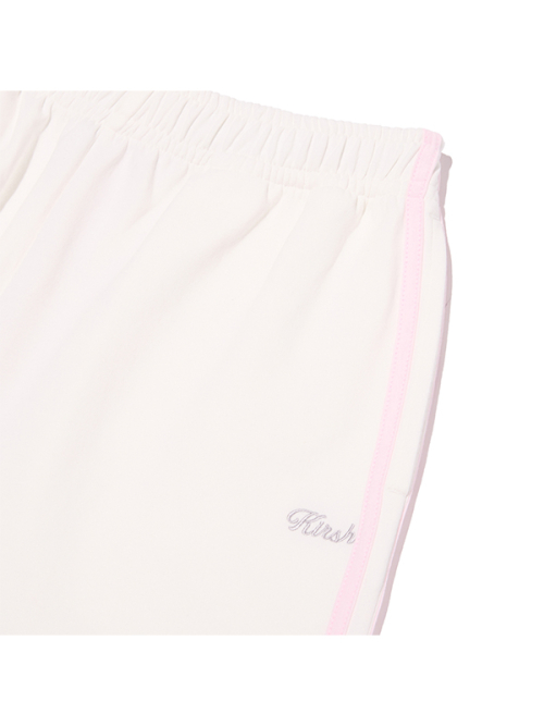 LINE-DETAIL TRACK PANTS [WHA]