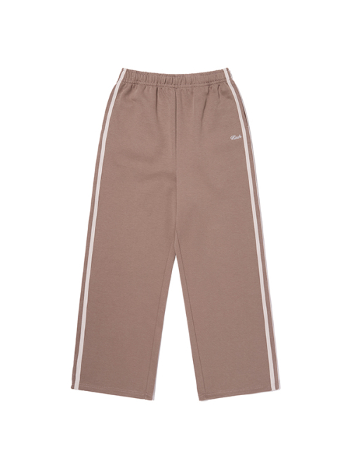 LINE-DETAIL TRACK PANTS [BRA]