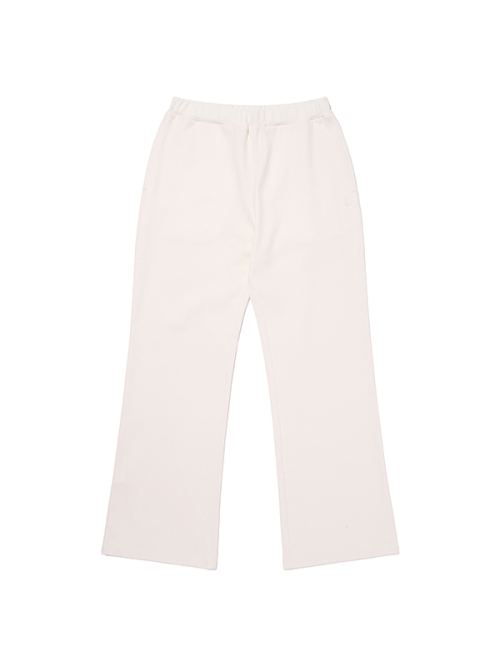 PLAIN SLIM-FIT SWEATPANTS [IVA]