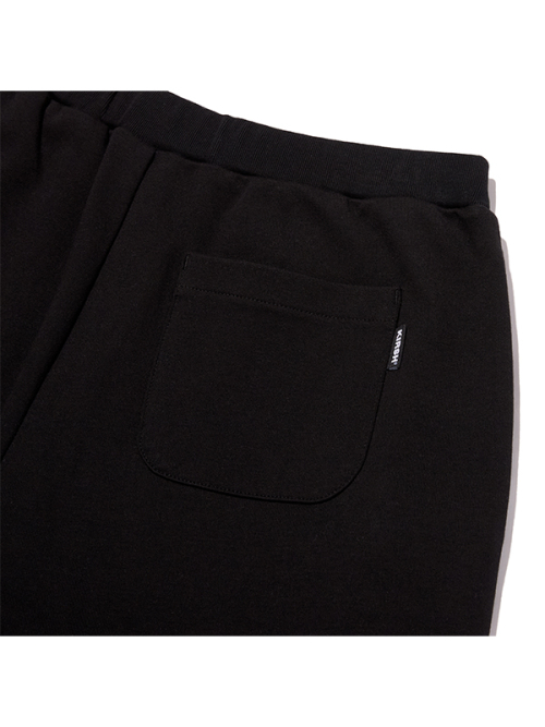 PLAIN SLIM-FIT SWEATPANTS [BKA]