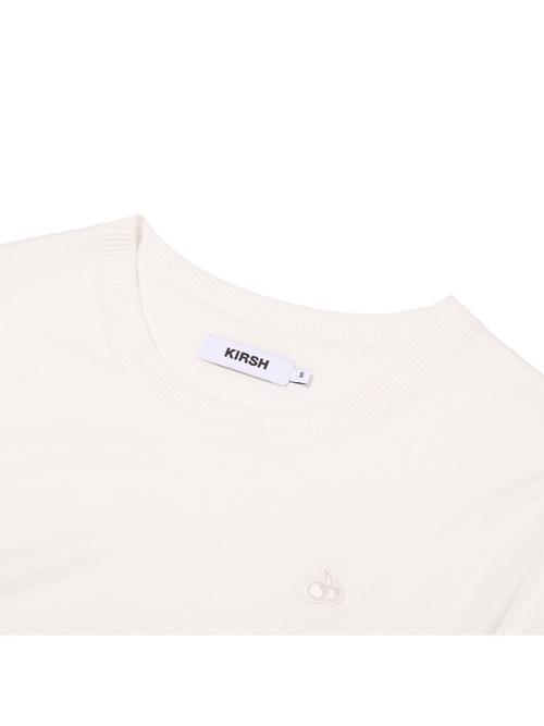 SMALL CHERRY STANDARD-FIT KNIT [WHA]