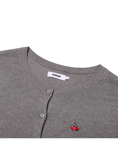 SMALL CHERRY STANDARD-FIT CARDIGAN [GYM]