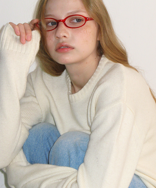 DAILY SOFT ROUND KNIT IVORY