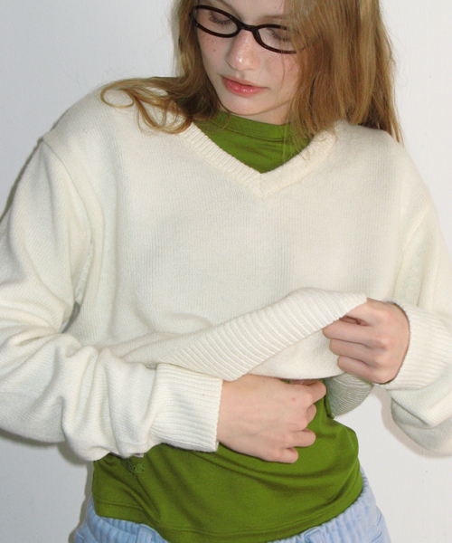 SOFT MINI LABEL LONG SLEEVE OLIVE