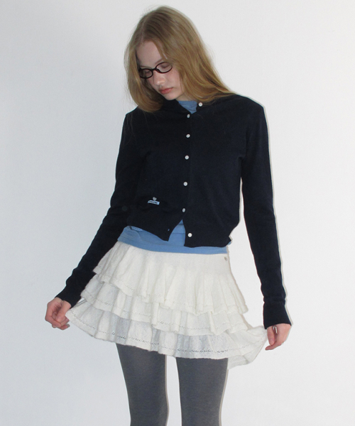 SOFT DAYS KNIT CARDIGAN NAVY