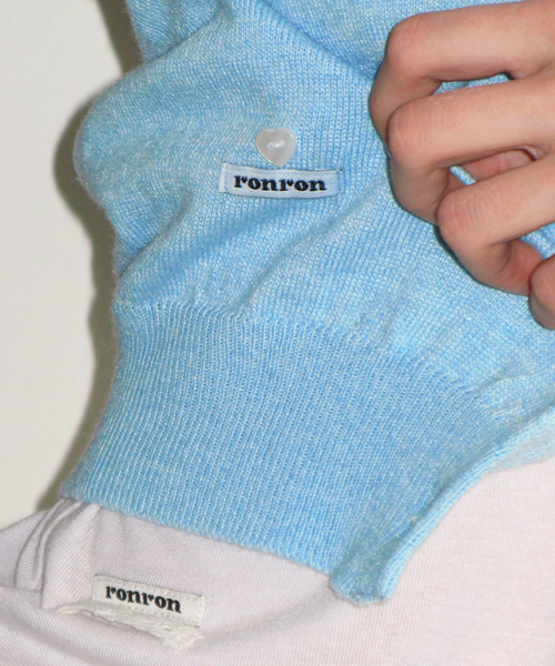 SOFT DAYS KNIT CARDIGAN SKY