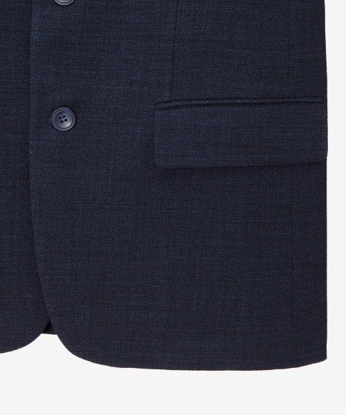 Tissue Deformation Regular Fit Jacket
