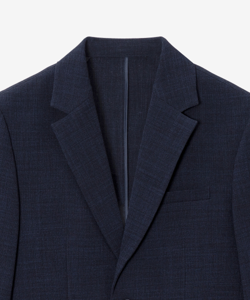 Tissue Deformation Regular Fit Jacket
