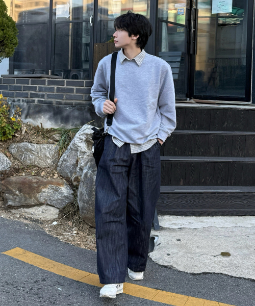 Sweat Overfit Daily Sweatshirt - 3color