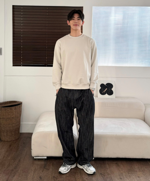Sweat Overfit Daily Sweatshirt - 3color