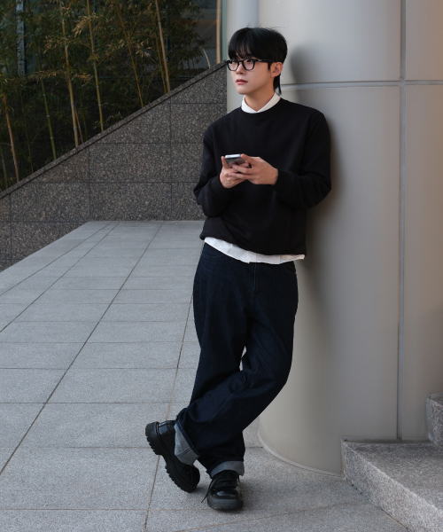 Sweat Overfit Daily Sweatshirt - 3color