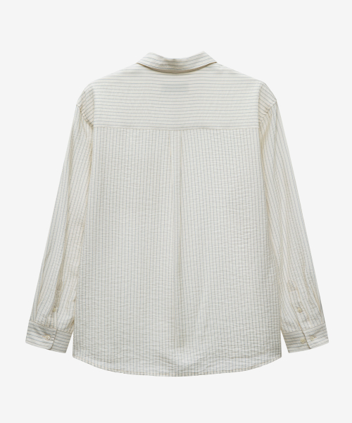 [COUTURE]Stripe Overfit Daily Shirt - 2color