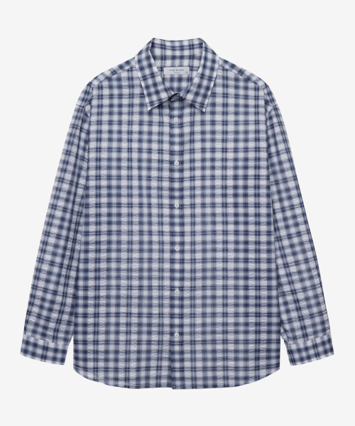 Checkered Overfit Shirt - 2color