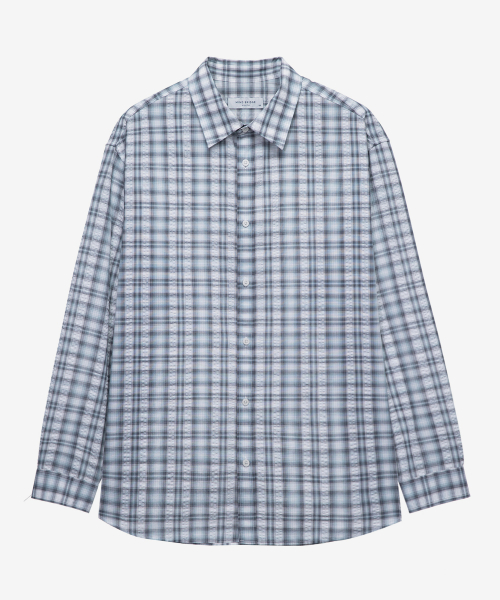 Checkered Overfit Shirt - 2color