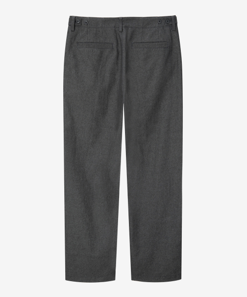 [COUTURE]denim like semi-wide pants