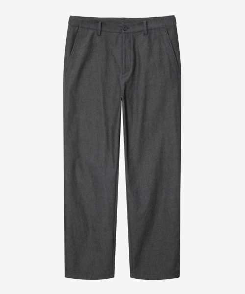 [COUTURE]denim like semi-wide pants