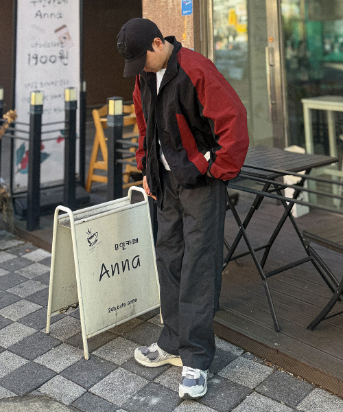 [COUTURE]denim like semi-wide pants