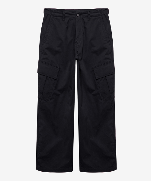 Adjust Wide Cargo Pants - 2color