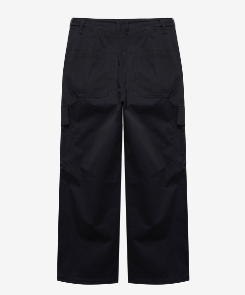 Adjust Wide Cargo Pants - 2color